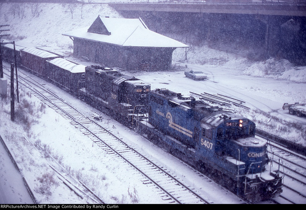 CR 5407 in the snow